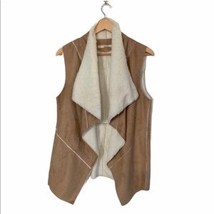 ELLISON | Faux Fur Suede Vest